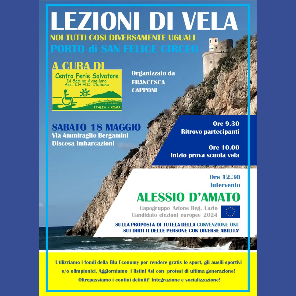 Lezioni di Vela- Noi tutti così diversamente uguali