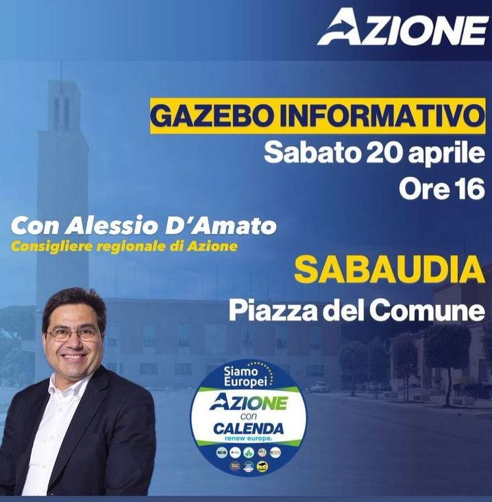 Incontro con i cittadini di Sabaudia
