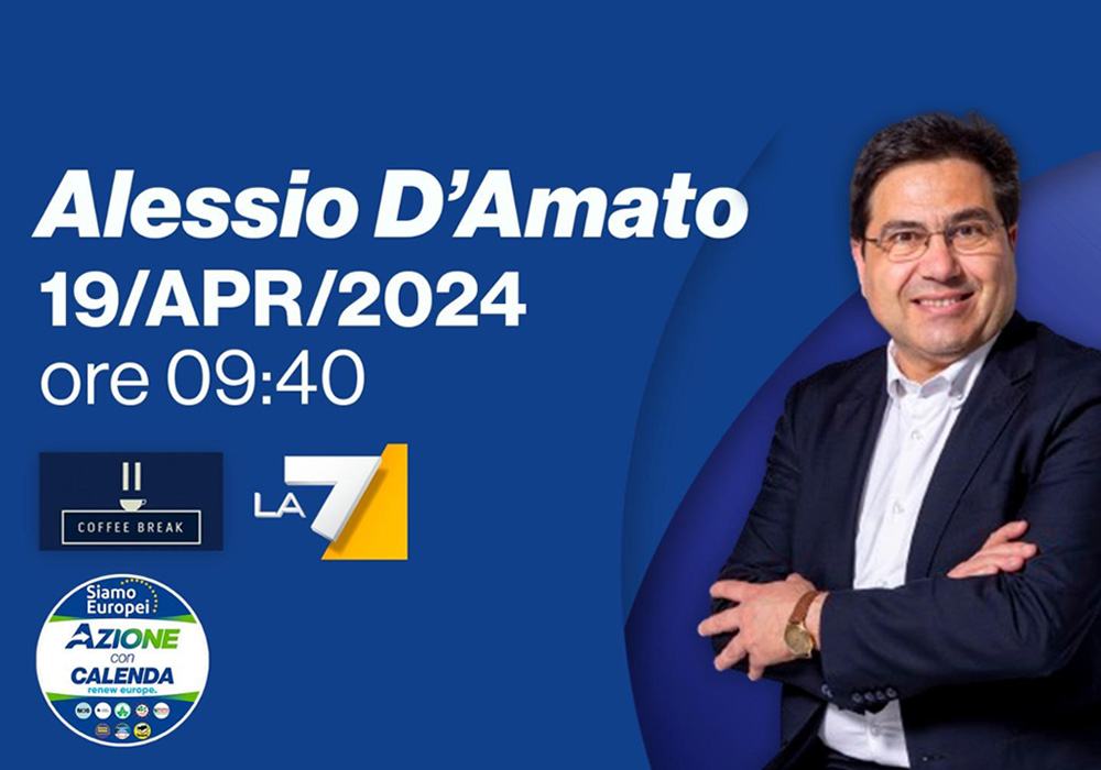 Venerdì 19 aprile ore 9.40 sarò ospite a Coffee Break su La7
