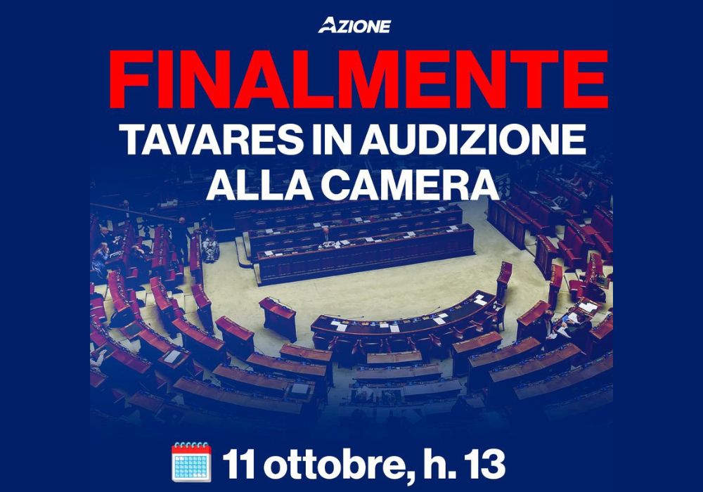Finalmente Tavares in audizione alla Camera